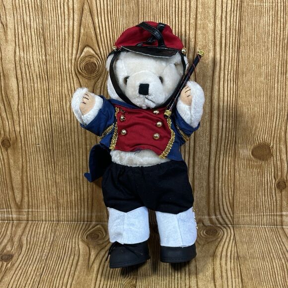 Tender‎ Heart Treasures Strike Up The Band Bear Marching Band Bear - Picture 1 of 12